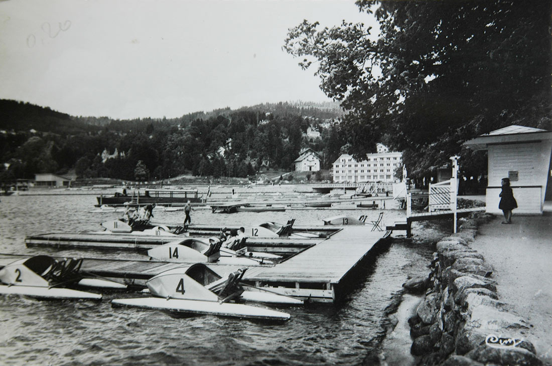 1950- Embarcadère du lac de Gérardmer
