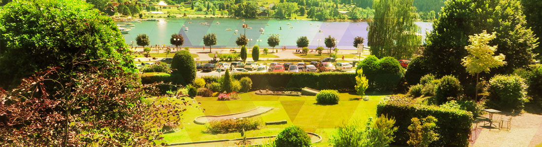 Le Chalet de Warren - Par et mini-golf - Vue sur le lac de Gérardmer