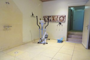 Chalet de warren - accès hammam