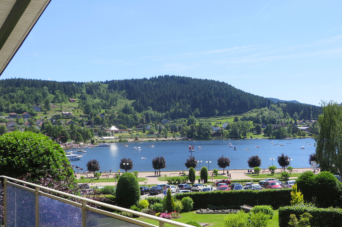 Chalet de warren - Location Pedalo - Vue du balcon