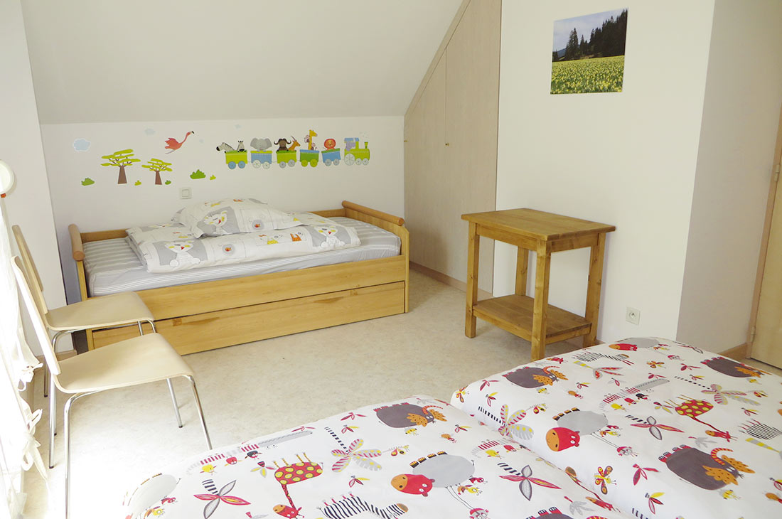 Chalet de warren - Location Pedalo - chambre enfants