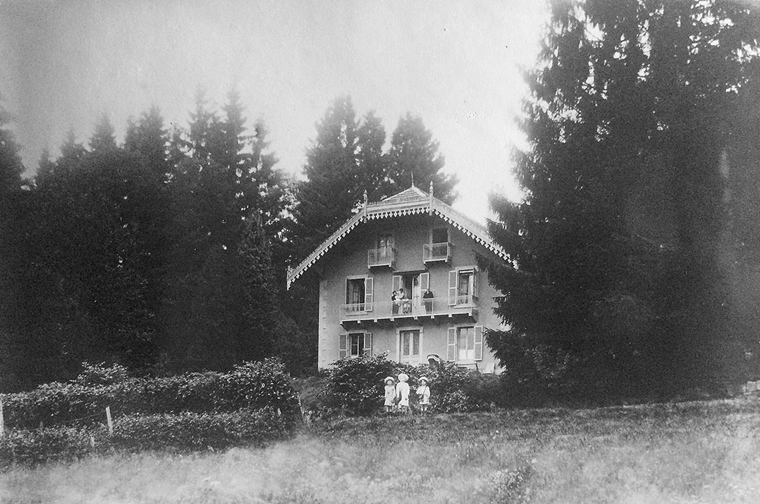 1918 : le Chalet de Warren à Gerardmer