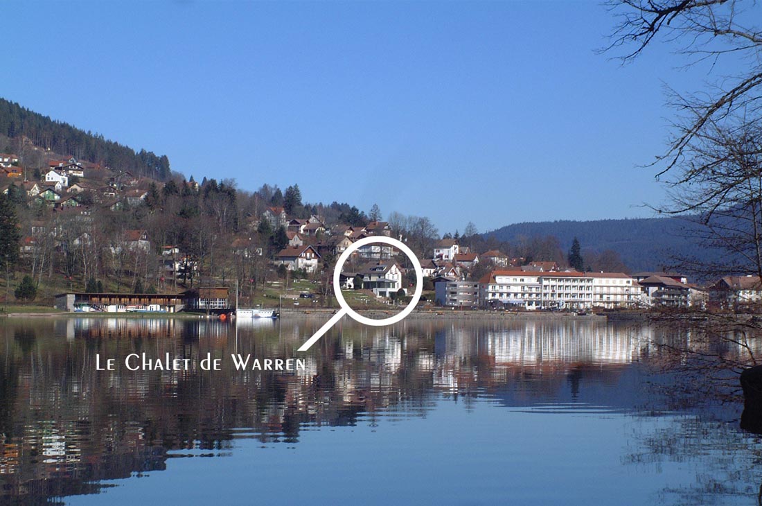 Chalet de Warren - Au bord du lac de Gérardmer