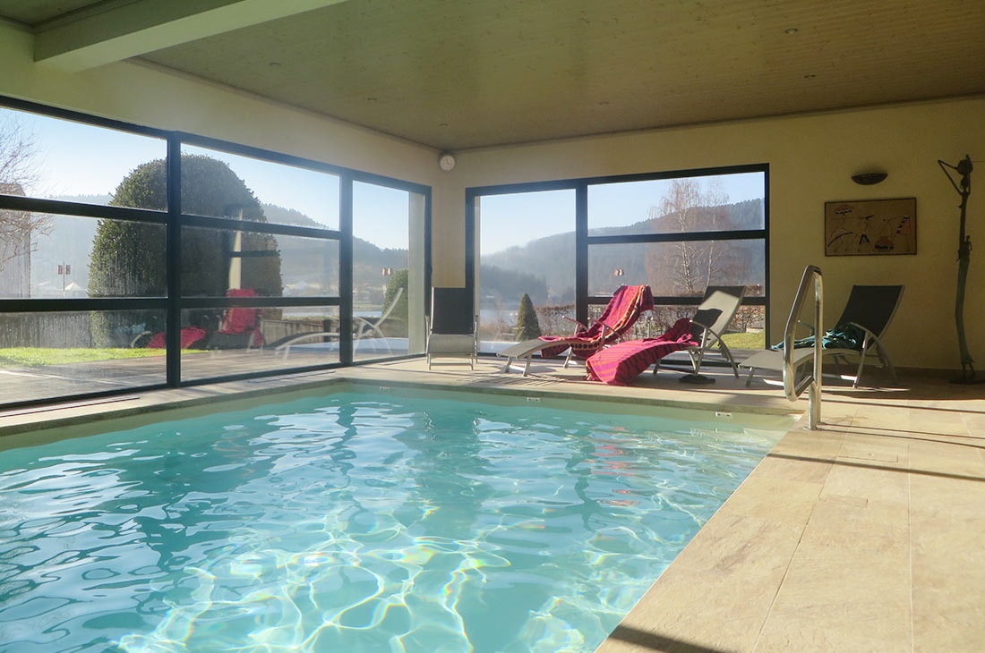 Chalet de Warren - Piscine intérieure chauffée